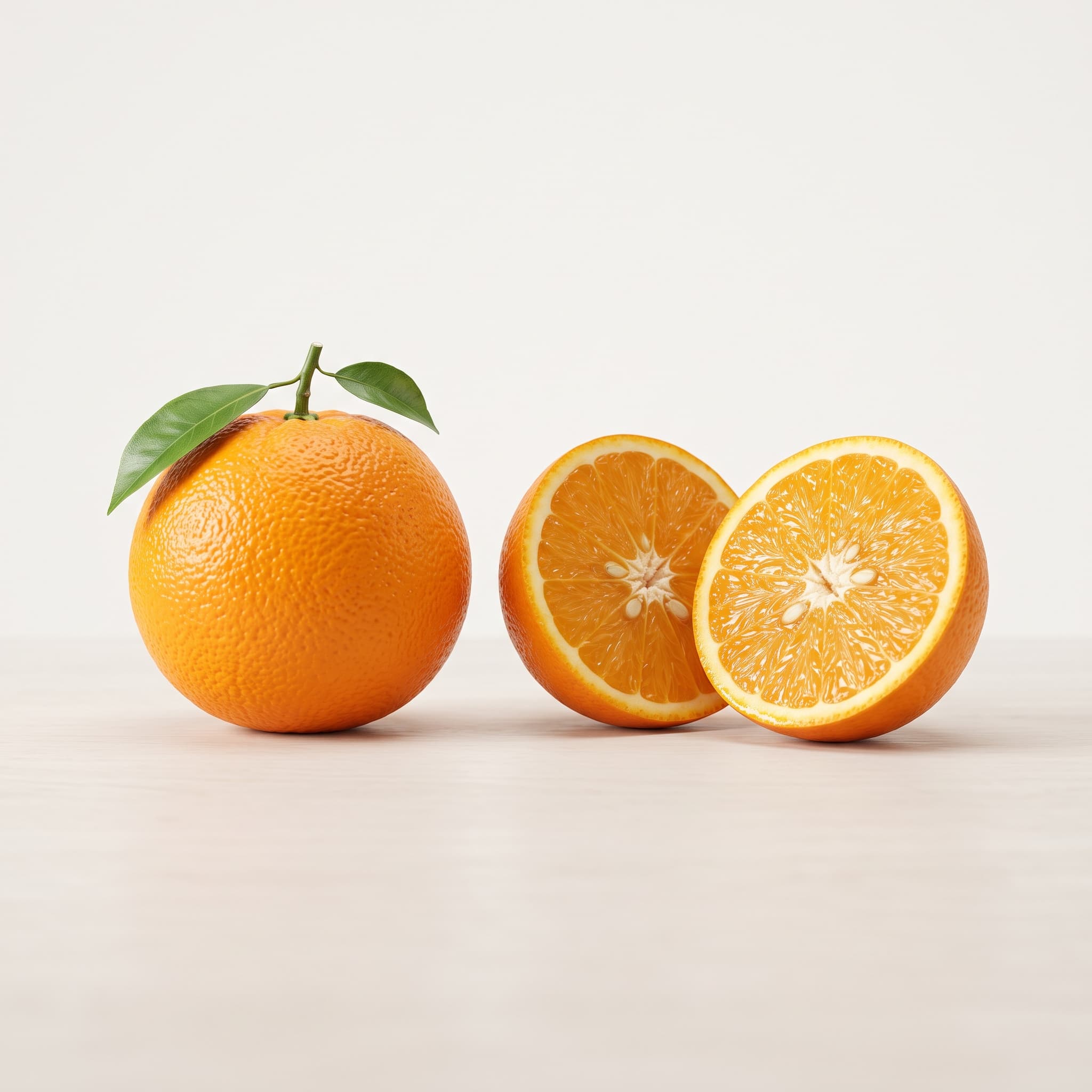 Ripe oranges