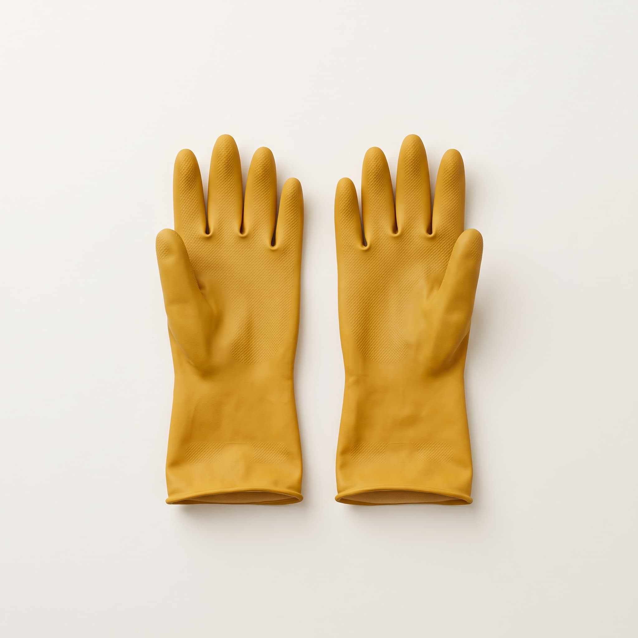 Rubber gloves