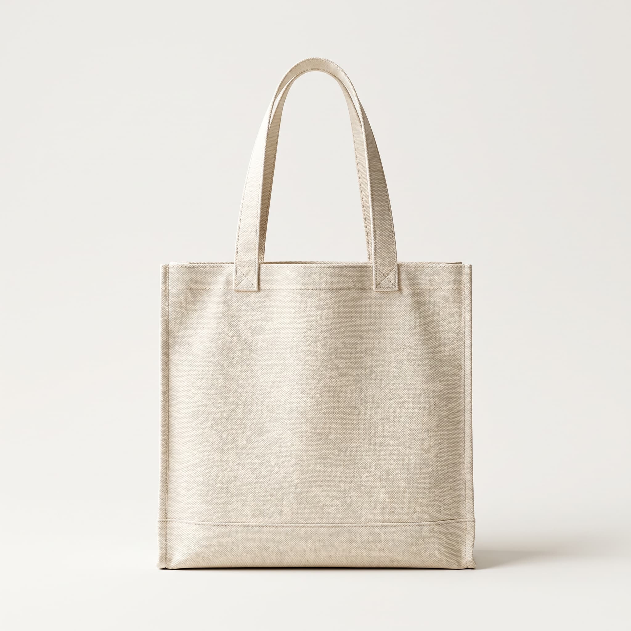 Canvas shopping tote